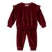 Βρεφική Φόρμα-Σετ Nek 172826 Μπορντώ Κορίτσι