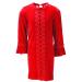 Παιδικό Φόρεμα MB 9766 Κόκκινο Κορίτσι